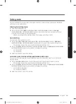 Предварительный просмотр 179 страницы Samsung DW50R4040BB User Manual