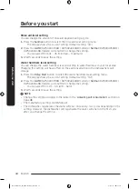 Предварительный просмотр 180 страницы Samsung DW50R4040BB User Manual