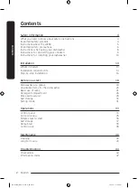 Preview for 2 page of Samsung DW50R4040F Series User Manual