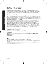 Preview for 4 page of Samsung DW50R4040F Series User Manual