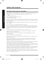 Preview for 8 page of Samsung DW50R4040F Series User Manual