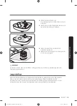 Предварительный просмотр 123 страницы Samsung DW50R4070BB User Manual