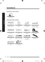 Предварительный просмотр 150 страницы Samsung DW50R4070BB User Manual