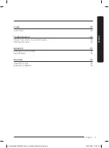 Preview for 3 page of Samsung DW50T6060 Series User Manual