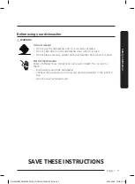 Preview for 7 page of Samsung DW50T6060 Series User Manual