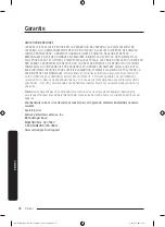 Preview for 126 page of Samsung DW50T6060 Series User Manual