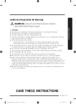 Предварительный просмотр 5 страницы Samsung DW50T6060UG User Manual