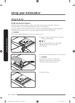 Предварительный просмотр 24 страницы Samsung DW50T6060UG User Manual