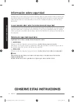 Предварительный просмотр 48 страницы Samsung DW50T6060UG User Manual