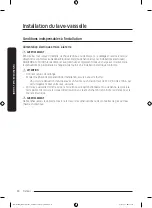 Предварительный просмотр 98 страницы Samsung DW50T6060UG User Manual