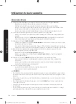 Предварительный просмотр 104 страницы Samsung DW50T6060UG User Manual