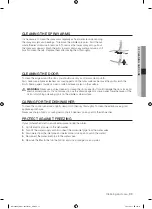 Предварительный просмотр 33 страницы Samsung DW6 M605 Series User Manual