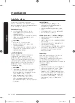 Предварительный просмотр 16 страницы Samsung DW6 R705 Series User Manual