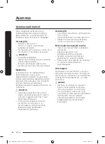 Предварительный просмотр 244 страницы Samsung DW6 R705 Series User Manual