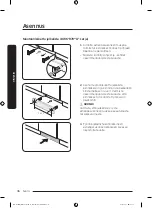 Предварительный просмотр 264 страницы Samsung DW6 R705 Series User Manual