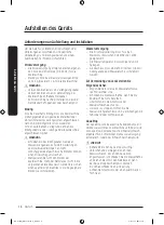 Preview for 16 page of Samsung DW6 R707 Series User Manual