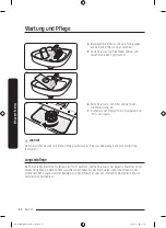 Preview for 62 page of Samsung DW6 R707 Series User Manual