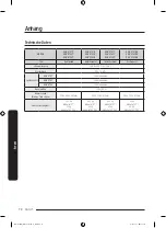 Preview for 70 page of Samsung DW6 R707 Series User Manual