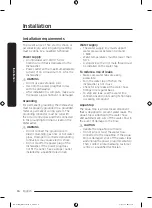 Preview for 92 page of Samsung DW6 R707 Series User Manual