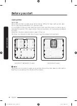 Preview for 118 page of Samsung DW6 R707 Series User Manual