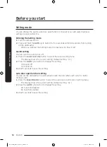 Preview for 126 page of Samsung DW6 R707 Series User Manual