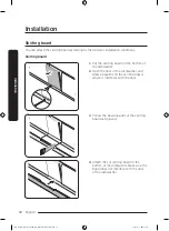 Предварительный просмотр 32 страницы Samsung DW60A608 Series User Manual