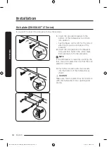 Предварительный просмотр 34 страницы Samsung DW60A608 Series User Manual