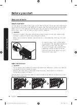 Предварительный просмотр 38 страницы Samsung DW60A608 Series User Manual