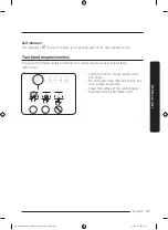 Предварительный просмотр 47 страницы Samsung DW60A608 Series User Manual