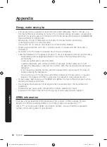 Предварительный просмотр 68 страницы Samsung DW60A608 Series User Manual