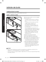 Предварительный просмотр 18 страницы Samsung DW60A804 Series User Manual