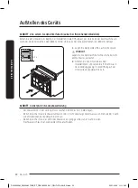 Предварительный просмотр 20 страницы Samsung DW60A804 Series User Manual