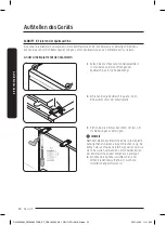 Предварительный просмотр 30 страницы Samsung DW60A804 Series User Manual