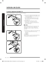 Предварительный просмотр 36 страницы Samsung DW60A804 Series User Manual