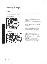 Предварительный просмотр 66 страницы Samsung DW60A804 Series User Manual