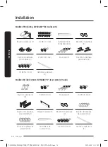 Предварительный просмотр 182 страницы Samsung DW60A804 Series User Manual