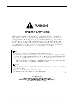 Предварительный просмотр 2 страницы Samsung DW60A8040 Series Repair Manual