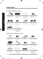 Предварительный просмотр 14 страницы Samsung DW60A807 Series Manual