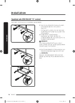 Предварительный просмотр 36 страницы Samsung DW60A807 Series Manual