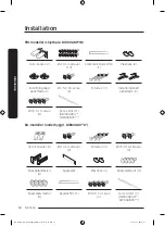 Предварительный просмотр 98 страницы Samsung DW60A807 Series Manual