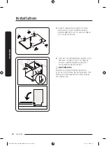 Предварительный просмотр 110 страницы Samsung DW60A807 Series Manual