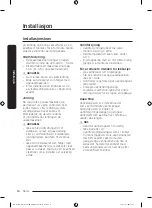 Предварительный просмотр 184 страницы Samsung DW60A807 Series Manual