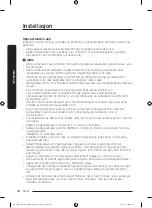 Предварительный просмотр 206 страницы Samsung DW60A807 Series Manual