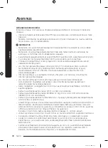 Предварительный просмотр 290 страницы Samsung DW60A807 Series Manual