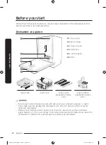 Предварительный просмотр 10 страницы Samsung DW60B 8 Series User Manual