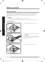 Предварительный просмотр 44 страницы Samsung DW60C 8 Series User Manual