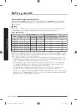 Предварительный просмотр 50 страницы Samsung DW60C 8 Series User Manual