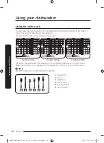 Предварительный просмотр 54 страницы Samsung DW60C7050 Series User Manual