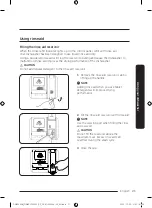 Предварительный просмотр 57 страницы Samsung DW60C7050 Series User Manual