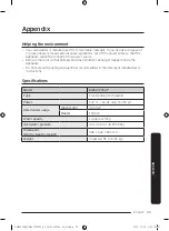 Предварительный просмотр 69 страницы Samsung DW60C7050 Series User Manual